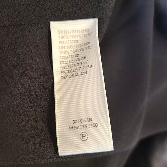 Rebecca Minkoff Black Wrap Top Blouse – Tie Back – Long Sleeve – Size M - Picture 7 of 8